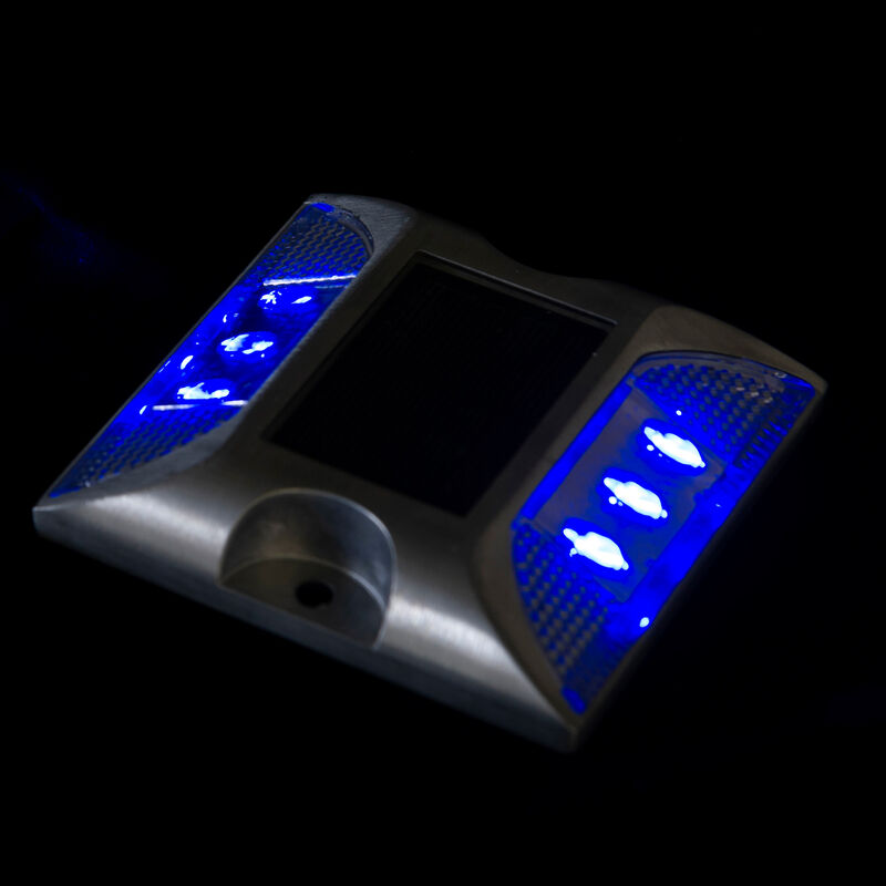 Dockmate Square Solar Dock Lights, 2-Pack, Blue image number 2